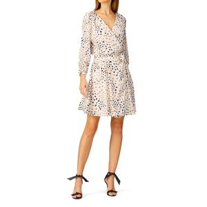 Habitual Printed Wrap Dress